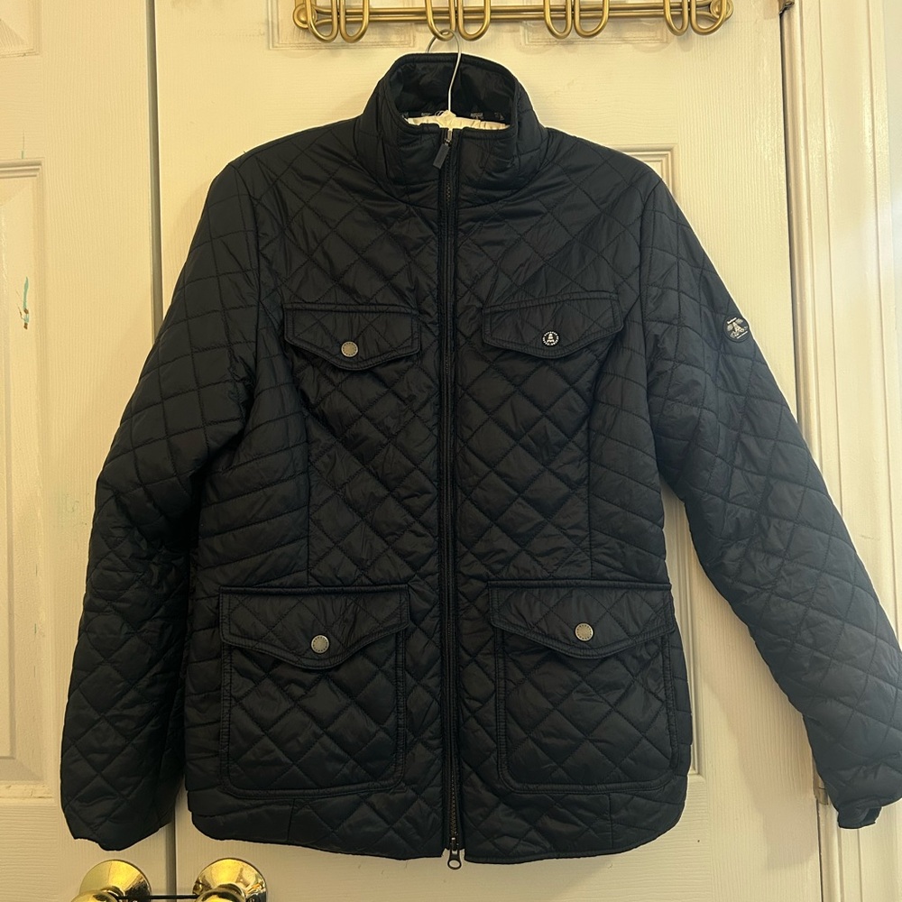 Barbour Navy Quilted Jacket